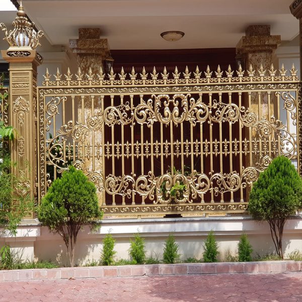 hàng rào nhôm đúc